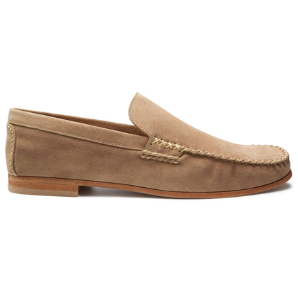 Men´s tan suede casual  moccasins