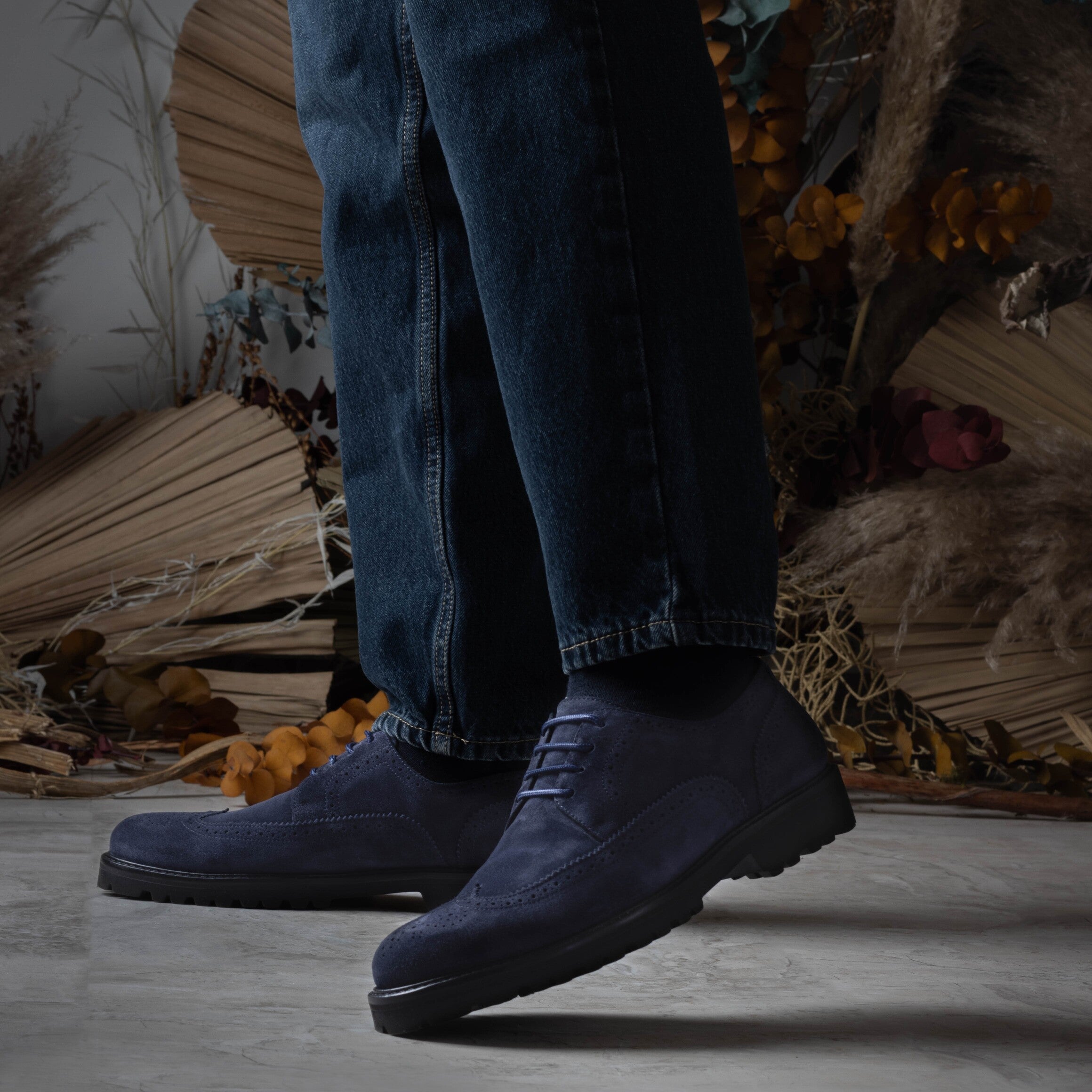Suede. Dressy or casual