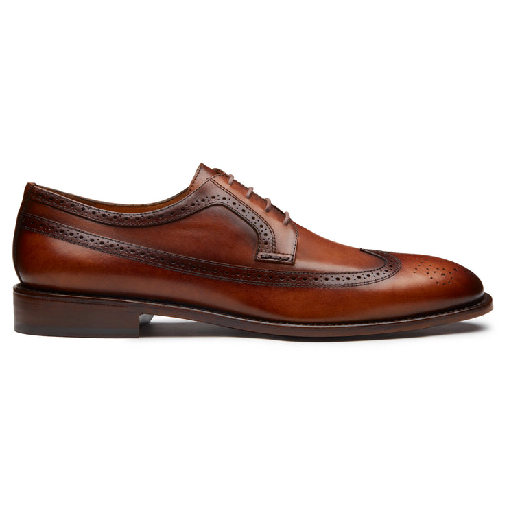 Men´s brown derby brogue shoes