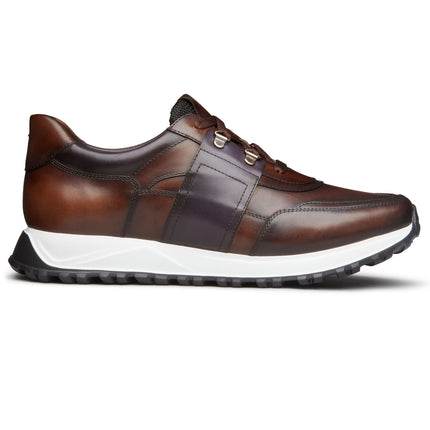 Men´s brown leather sneakers