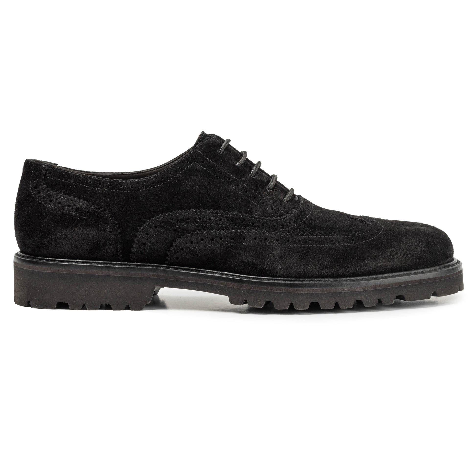 Suede oxford