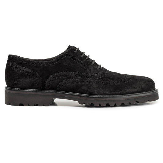Suede oxford