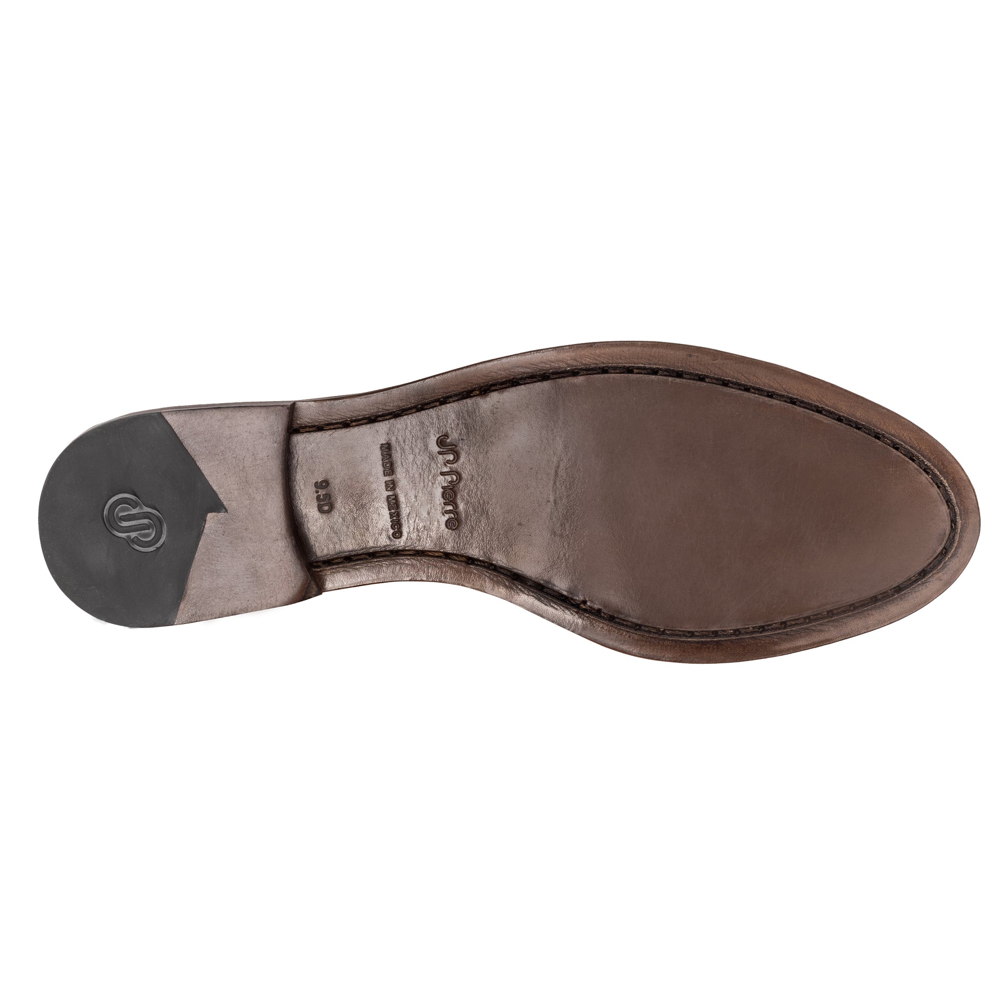 Buckle suede slip on
