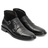 Monkstrap short boots