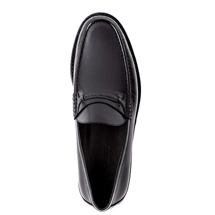 Leather Moccasins with Track Sole for Men