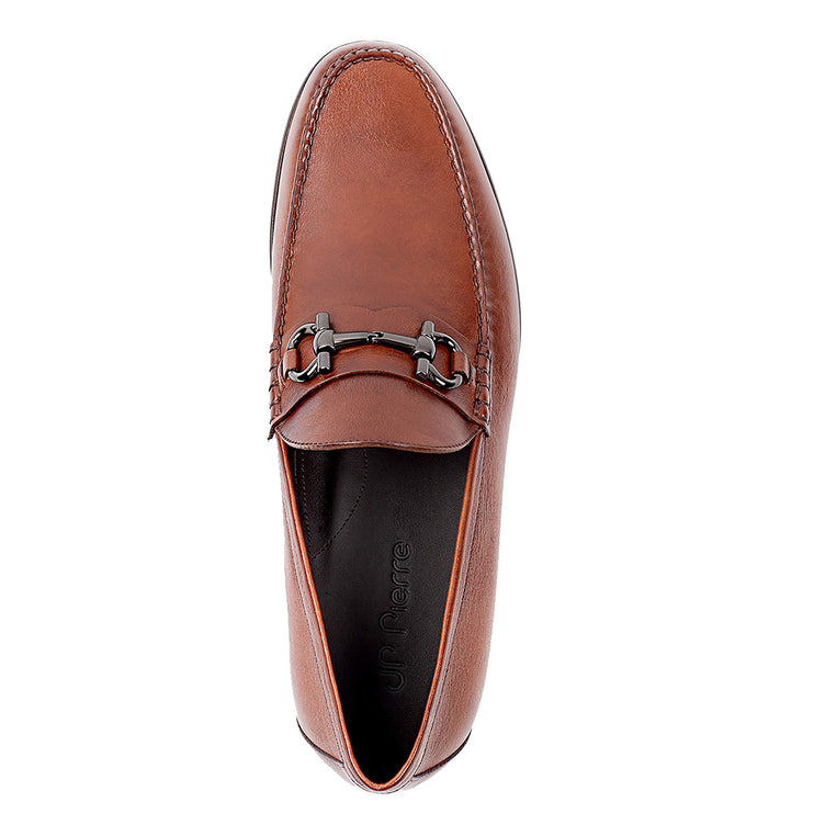 Classic Stitched Moccasins with Buckle for Men