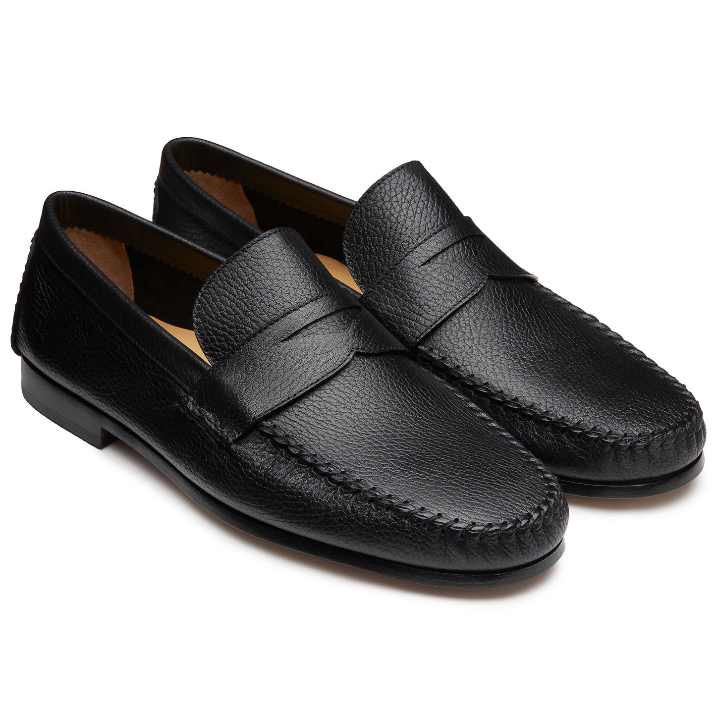 Black Calf Moccasin