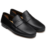 Black Calf Moccasin
