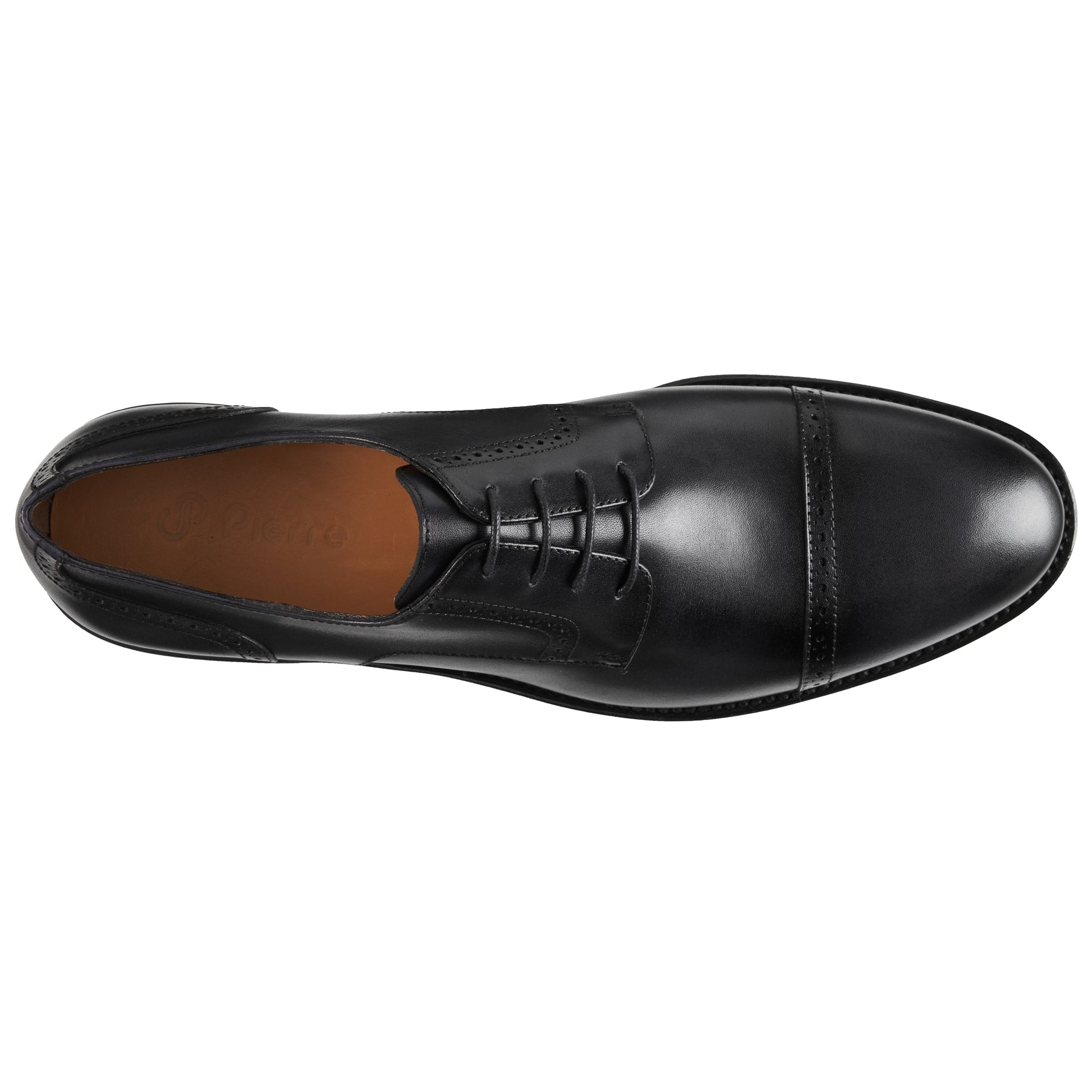 black Lace up brogue