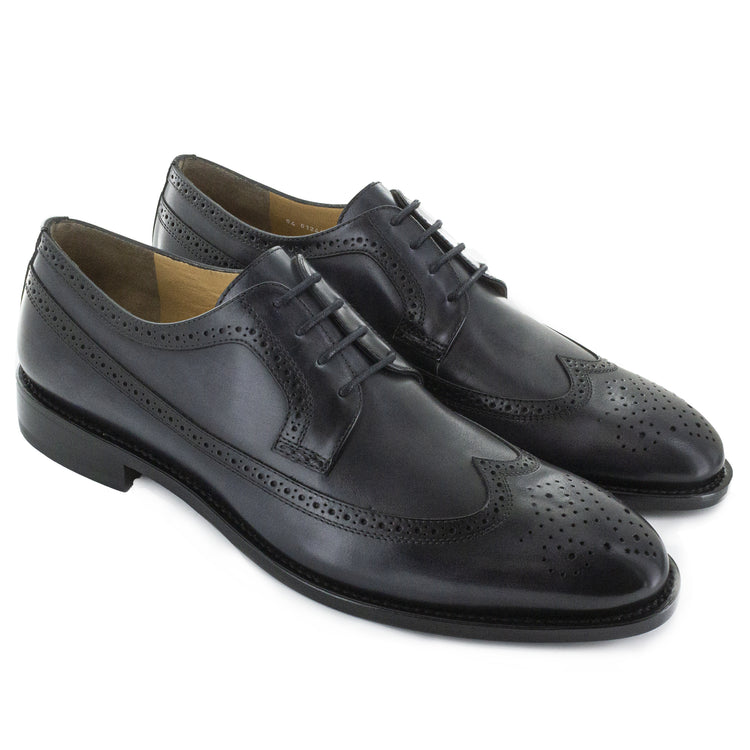 Brogue derby black