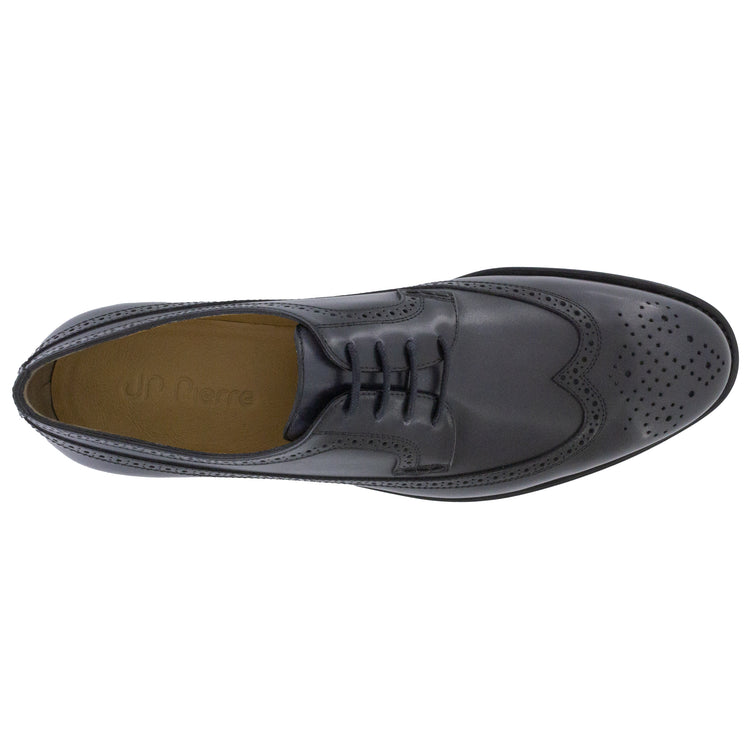 Brogue derby black Goodyear Welt