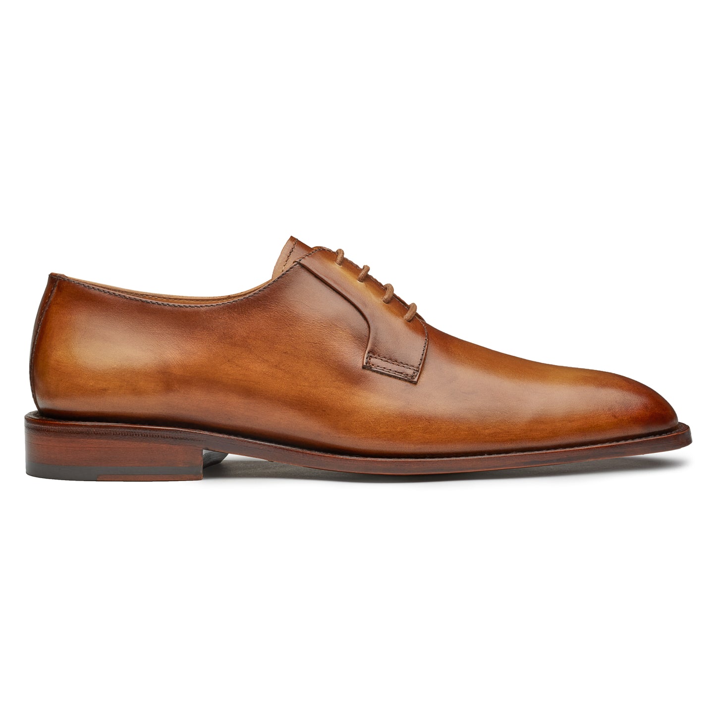 mens-formal-shoes-derby-lace-up-leather-calfskin-camel-goodyear-welt-construction