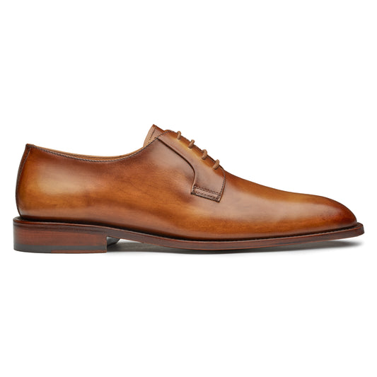 mens-formal-shoes-derby-lace-up-leather-calfskin-camel-goodyear-welt-construction