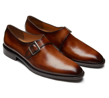 Camel Welted Monkstrap