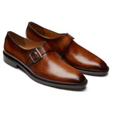 Camel Welted Monkstrap