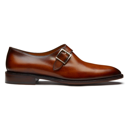Camel Welted Monkstrap