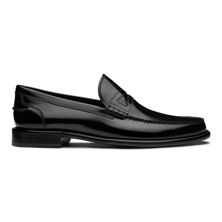 Loafers Black Mens Shoe - JP Pierre