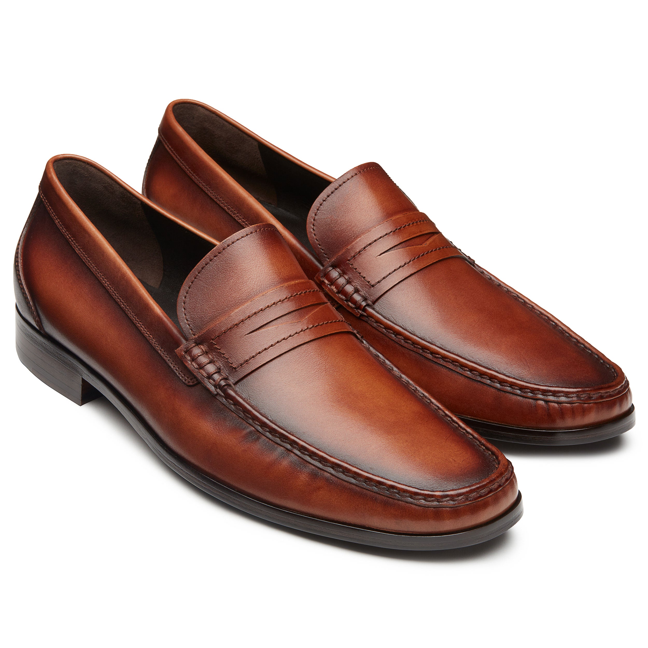 Penny Loafers Ella Grand Loafer The Grand Penny Loafers Chestnut