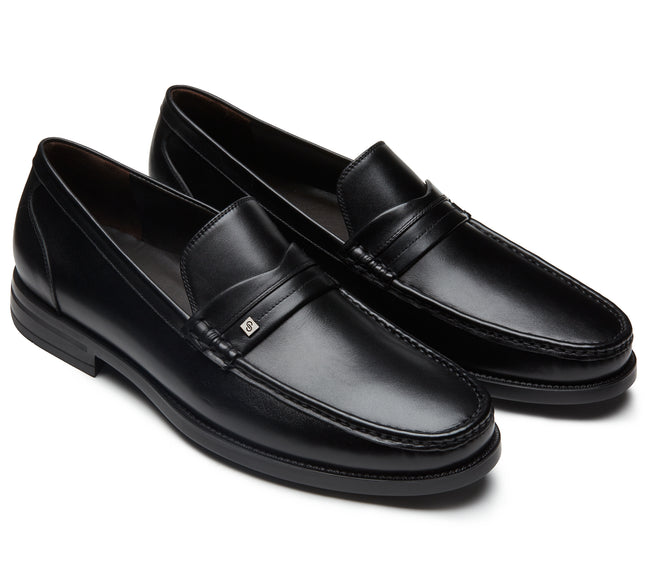Classic Loafers Black Mens Shoe - JP Pierre display picture 3